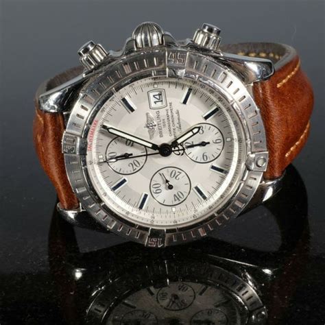 breitling windrider chronomat pilot automatik chronograph valjoux 7750 uhr 81950|breitling chronomat model 81950.